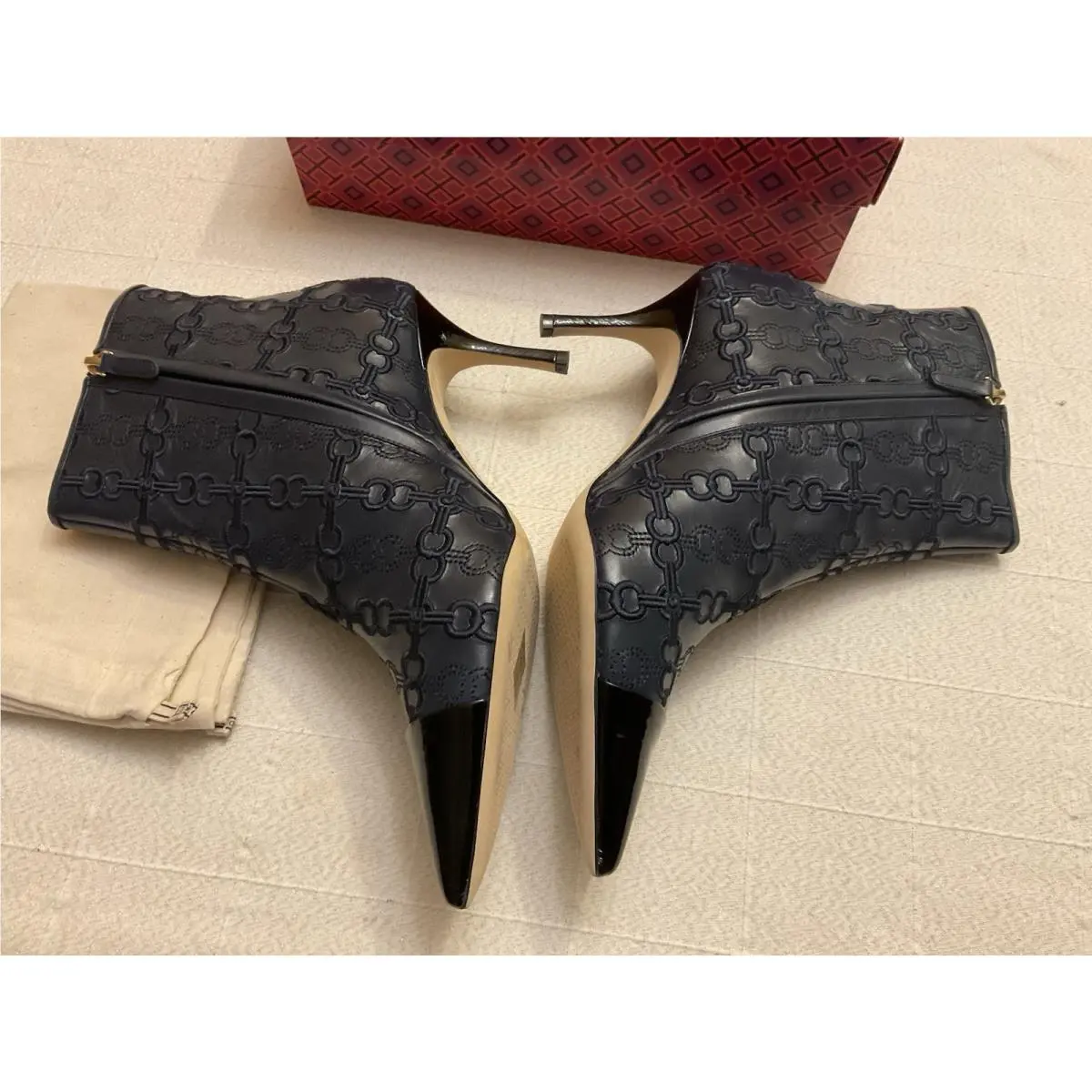 Tory Burch shoes - Tory Burch Penelope - Penelope - Navy Blue/Black 6