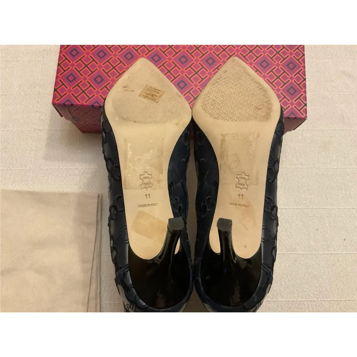Tory Burch shoes - Tory Burch Penelope - Penelope - Navy Blue/Black 8