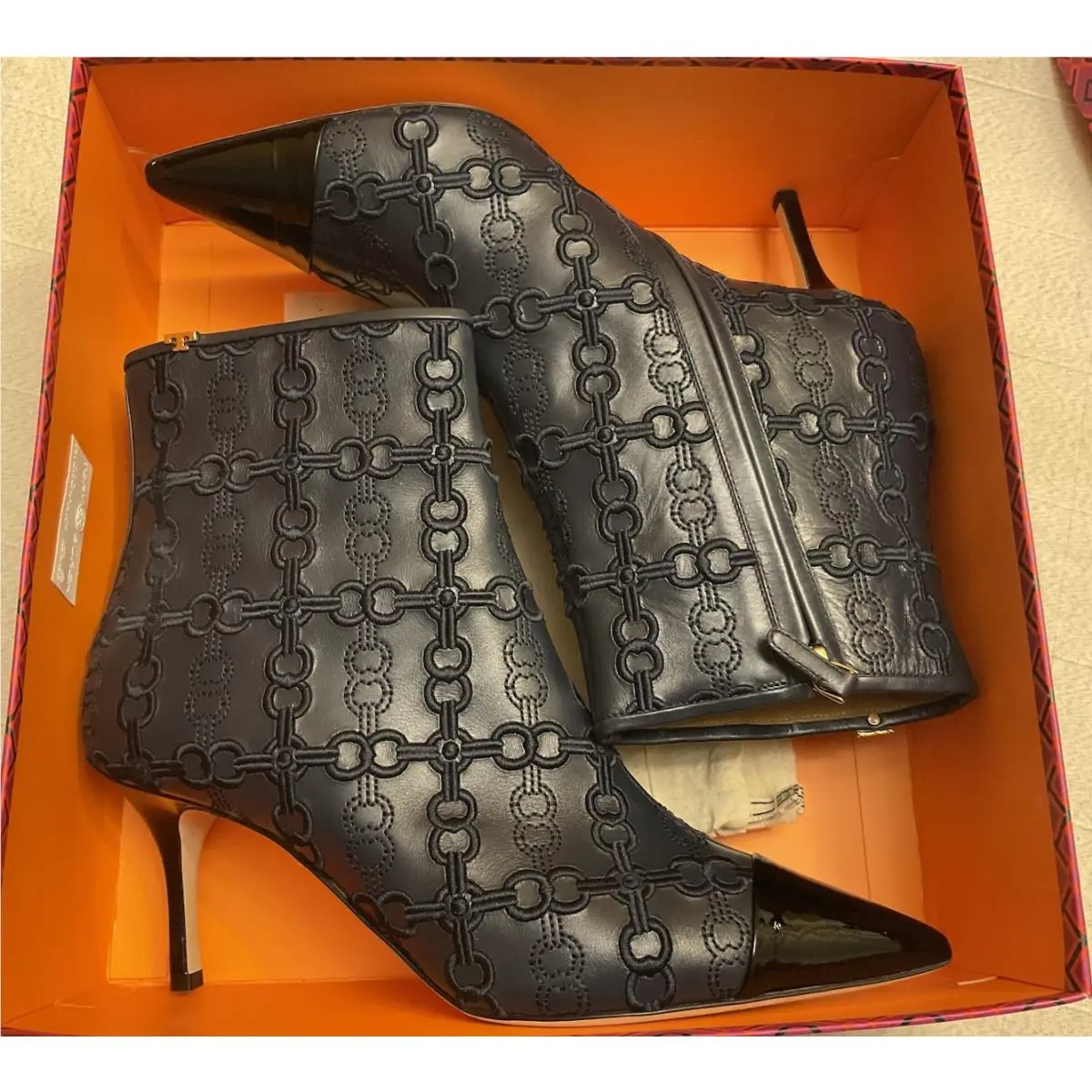 Tory Burch shoes - Tory Burch Penelope - Penelope - Navy Blue/Black 12