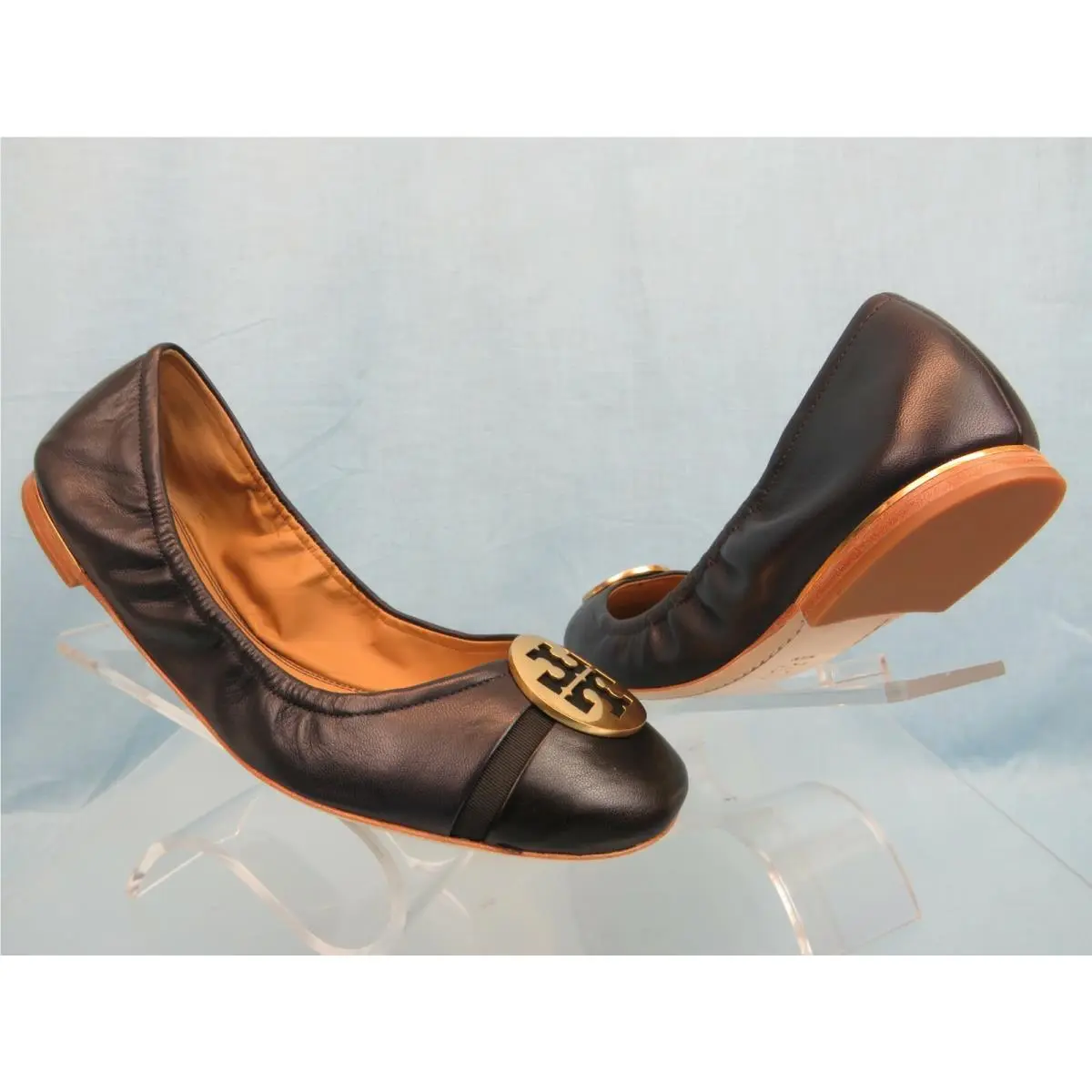Tory Burch shoes - Minnie Cap-toe - Minnie - Perfect Navy/Perfect Black (UPC: 192485361513) 0