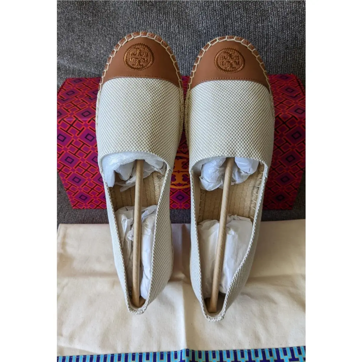 Tory Burch shoes - Tory Burch Color-Block - natural/ tan 0