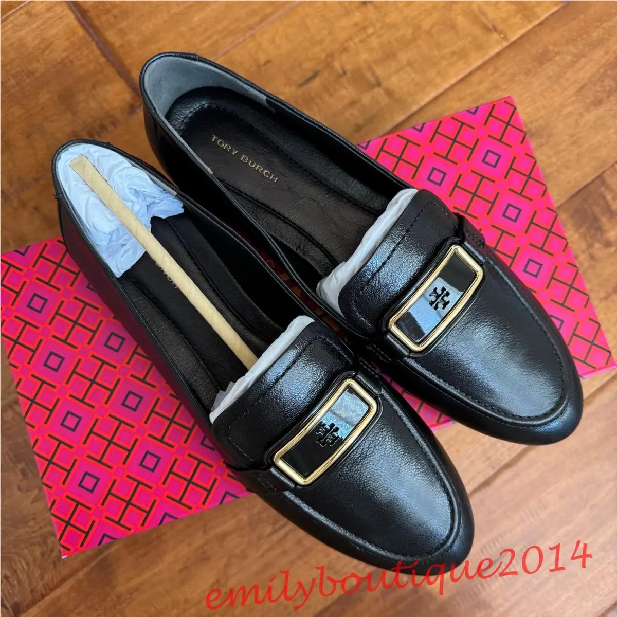 Tory Burch shoes - Tory Burch Logo - Logo - Black (UPC: 196133916728) 0