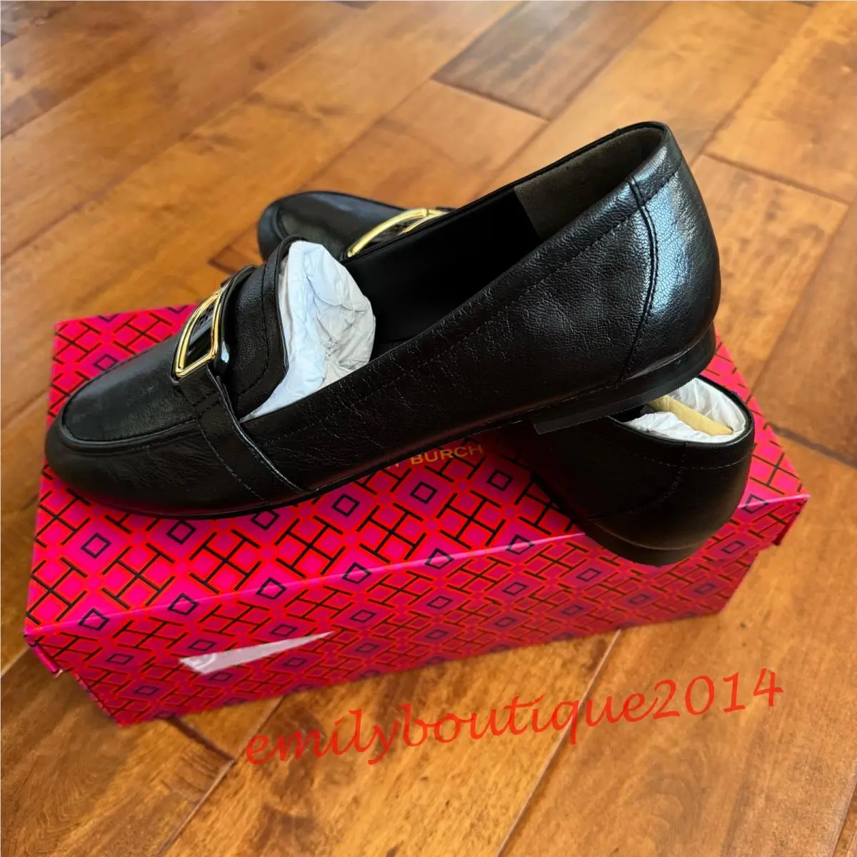 Tory Burch shoes - Tory Burch Logo - Logo - Black (UPC: 196133916728) 2