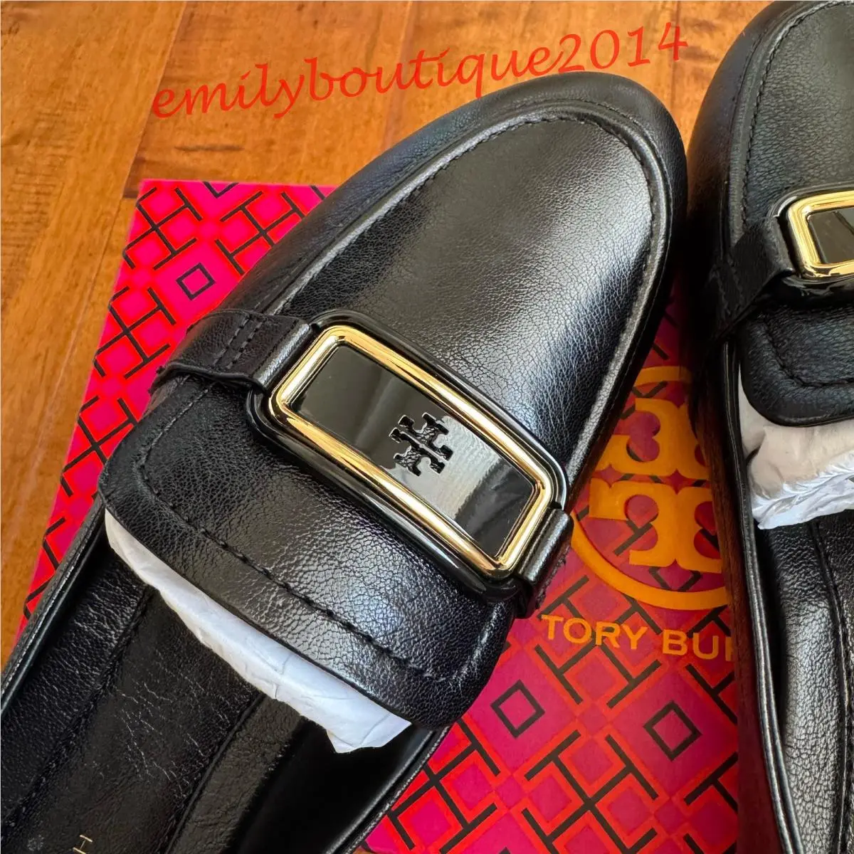 Tory Burch shoes - Tory Burch Logo - Logo - Black (UPC: 196133916728) 5