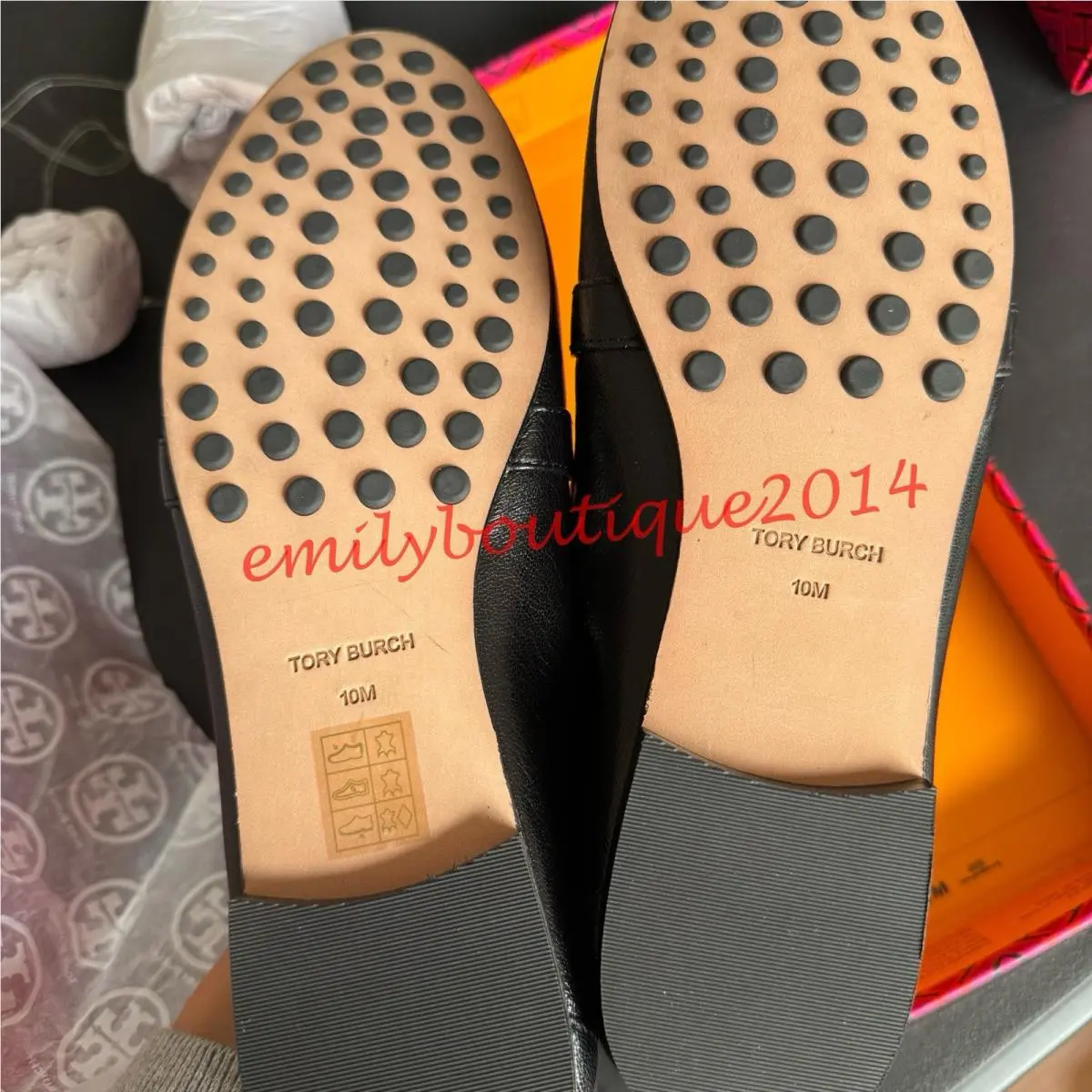Tory Burch shoes - Tory Burch Logo - Logo - Black (UPC: 196133916728) 7