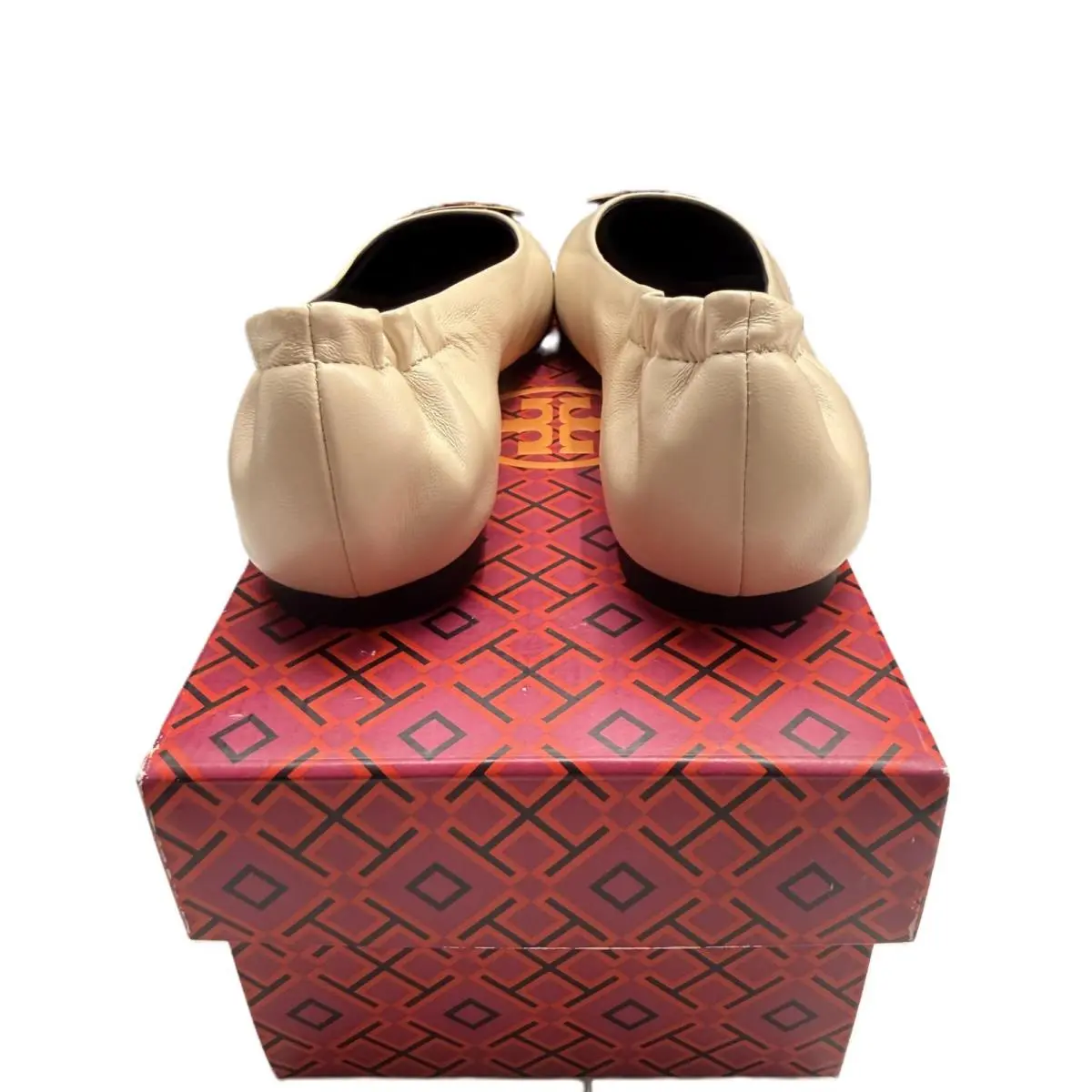 Tory Burch shoes - Tory Burch Claire - Claire - Ginger Shortbread / Perfect Black 200 (UPC: 196133870365) 1