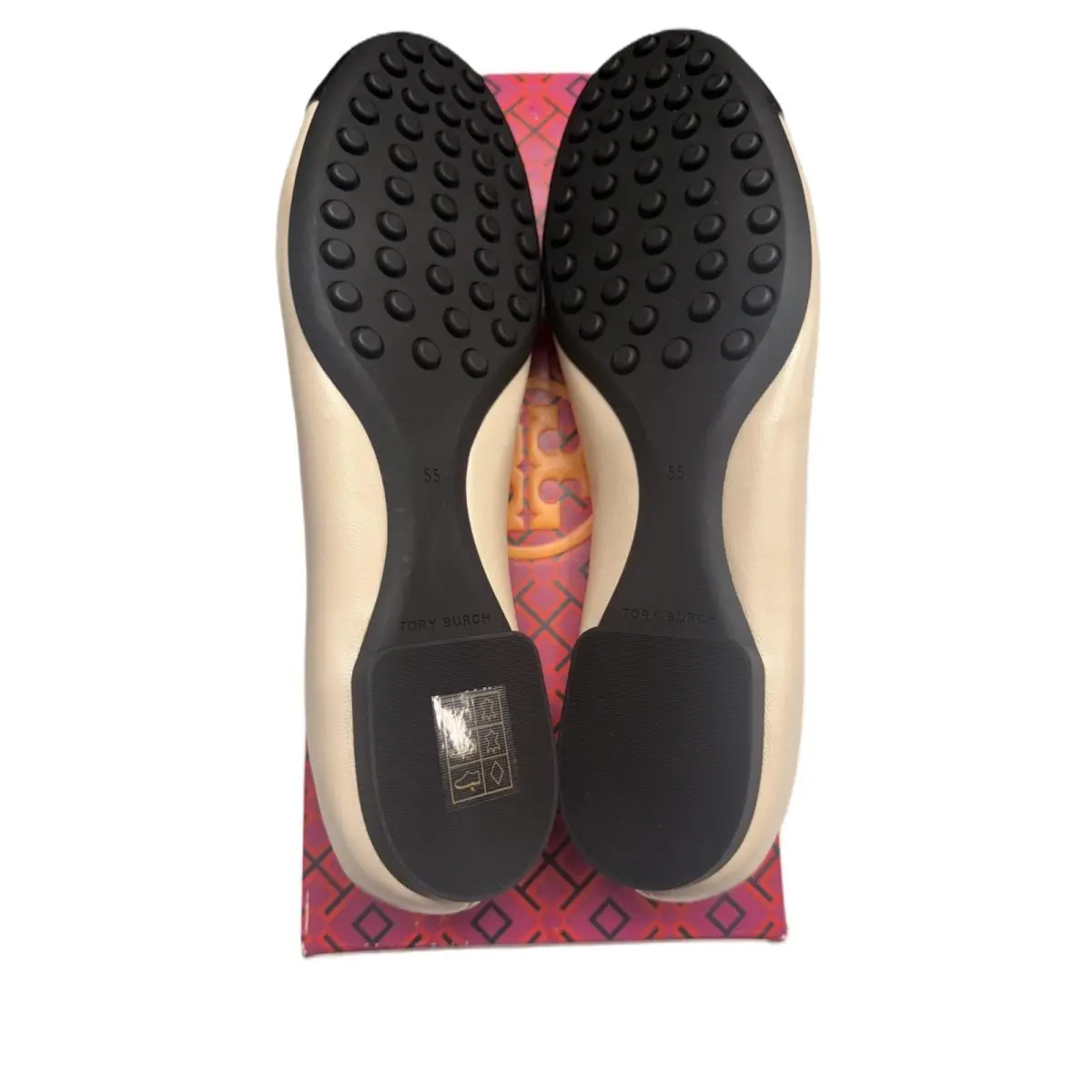 Tory Burch shoes - Tory Burch Claire - Claire - Ginger Shortbread / Perfect Black 200 (UPC: 196133870365) 3