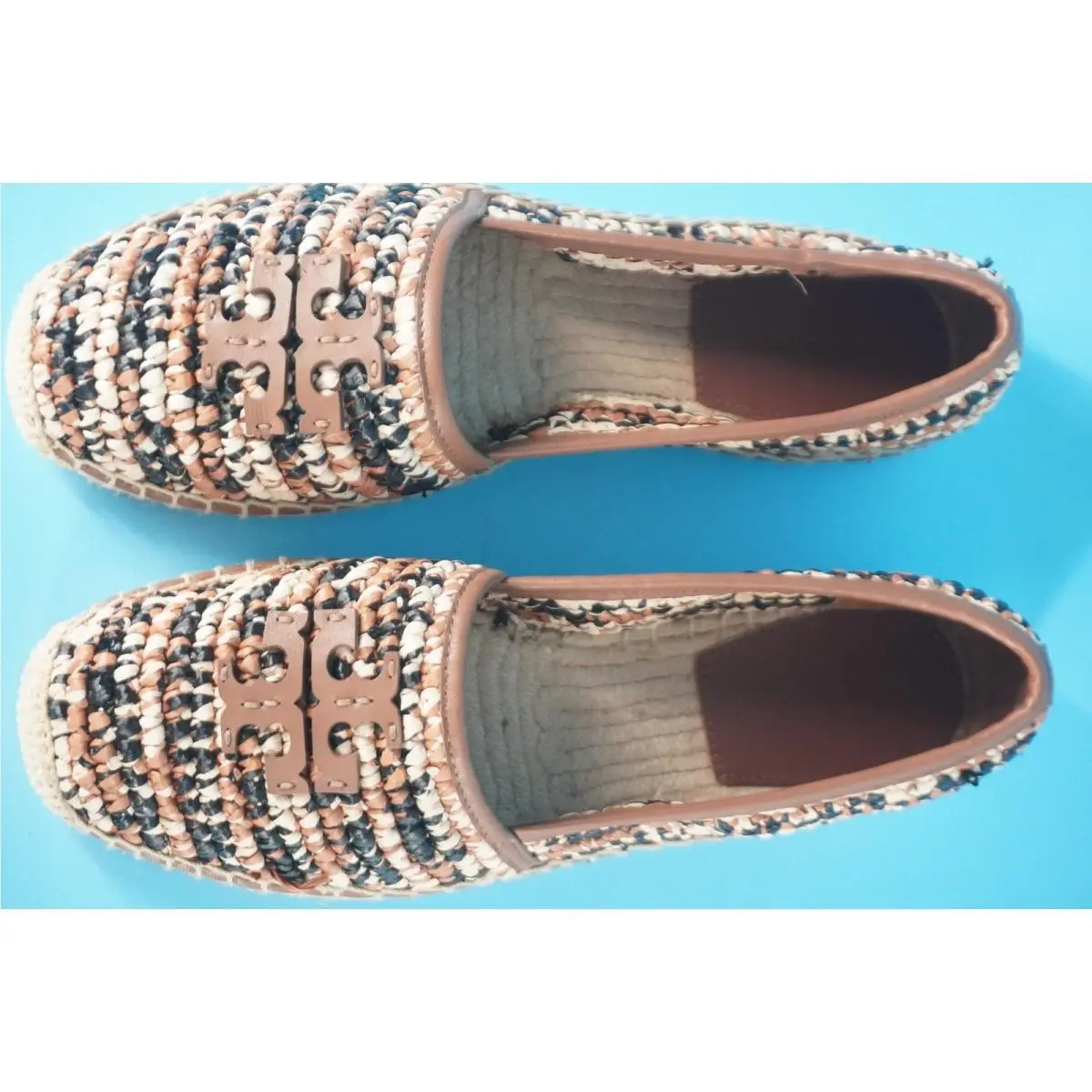 Tory Burch shoes - Everly 143661 - Everly - Cuoio Tan Black Beige - Multi, Manufacturer: Cuoio Tan Black Beige (UPC: 196133371374) 2