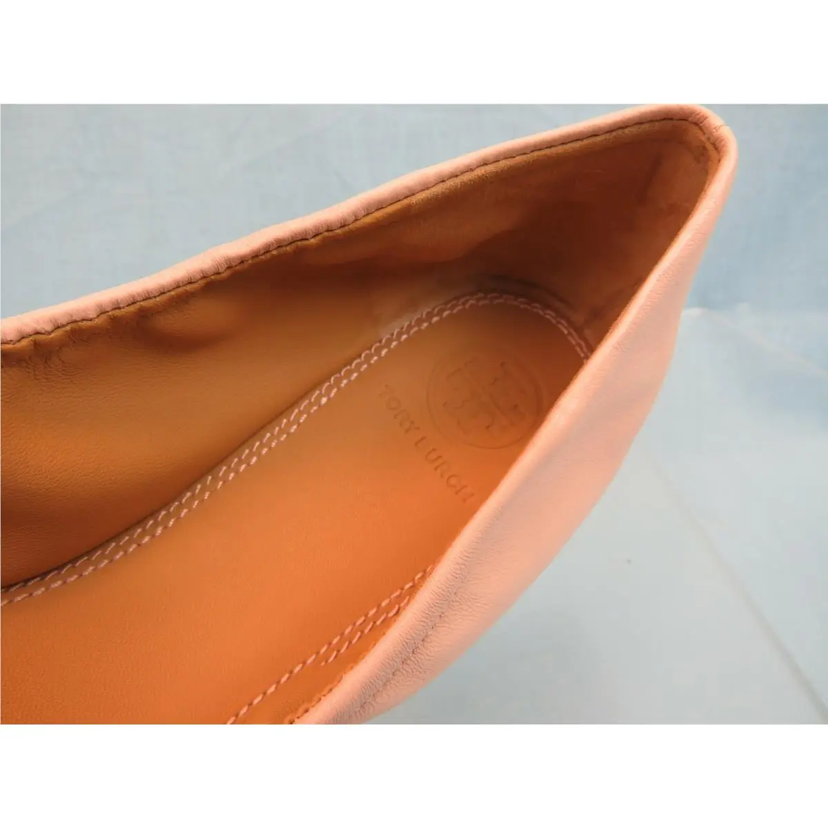 Tory Burch shoes - Minnie Cap-toe - Minnie - Sea Shell Pink / Tramonto (UPC: 192485443400) 5