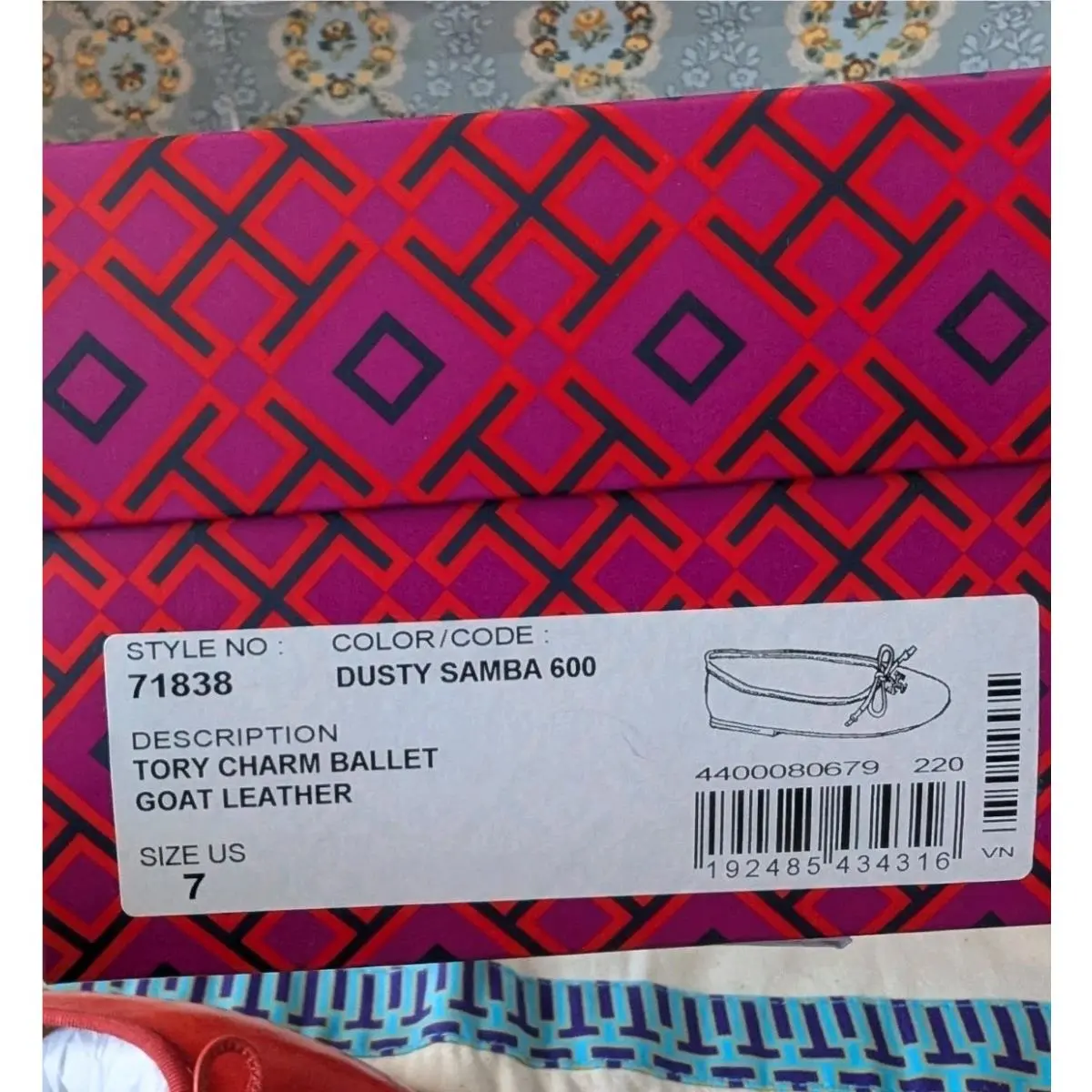 Tory Burch shoes - Dusty Samba 600 8
