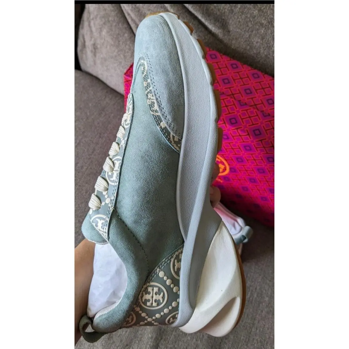 Tory Burch shoes - Tory Burch T Monogram - Monogram - Blue 5
