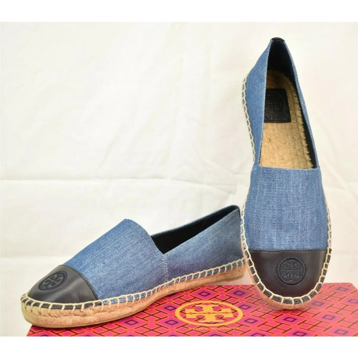 Tory Burch shoes - COLOR BLOCK FLAT - COLOR BLOCK FLAT - Denim chambray/perfect navy 2