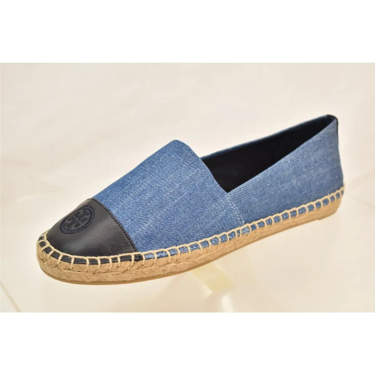 Tory Burch shoes - COLOR BLOCK FLAT - COLOR BLOCK FLAT - Denim chambray/perfect navy 6
