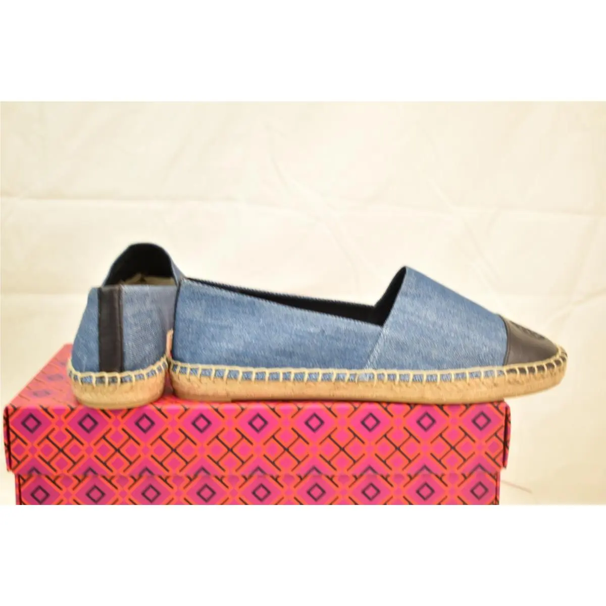 Tory Burch shoes - COLOR BLOCK FLAT - COLOR BLOCK FLAT - Denim chambray/perfect navy 5