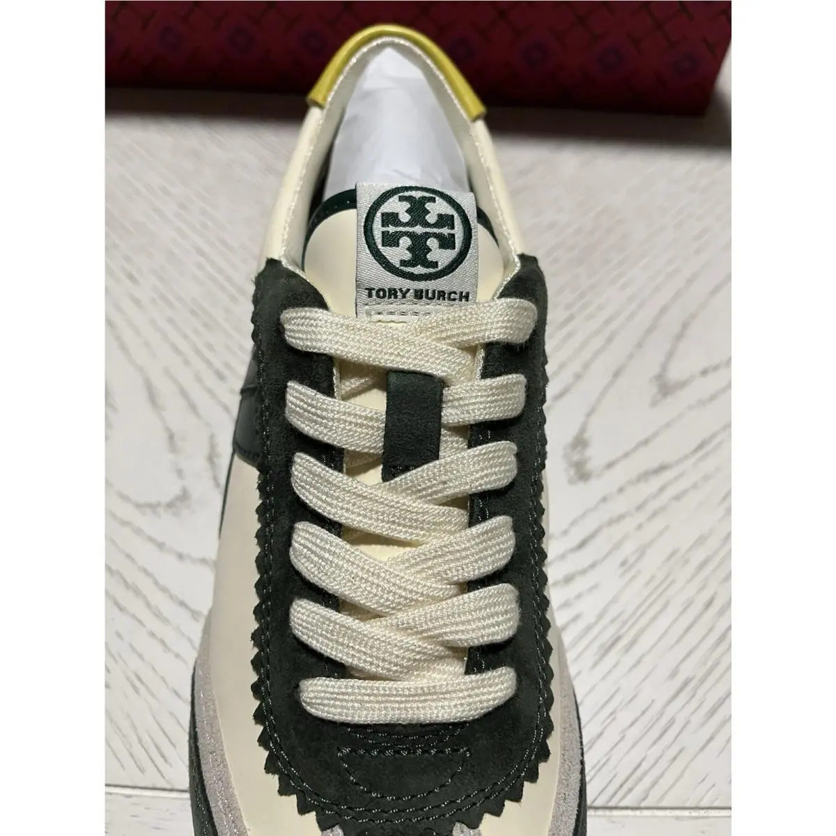 Tory Burch shoes - Tory Burch Hank - Hank - Ivory / Militare 4