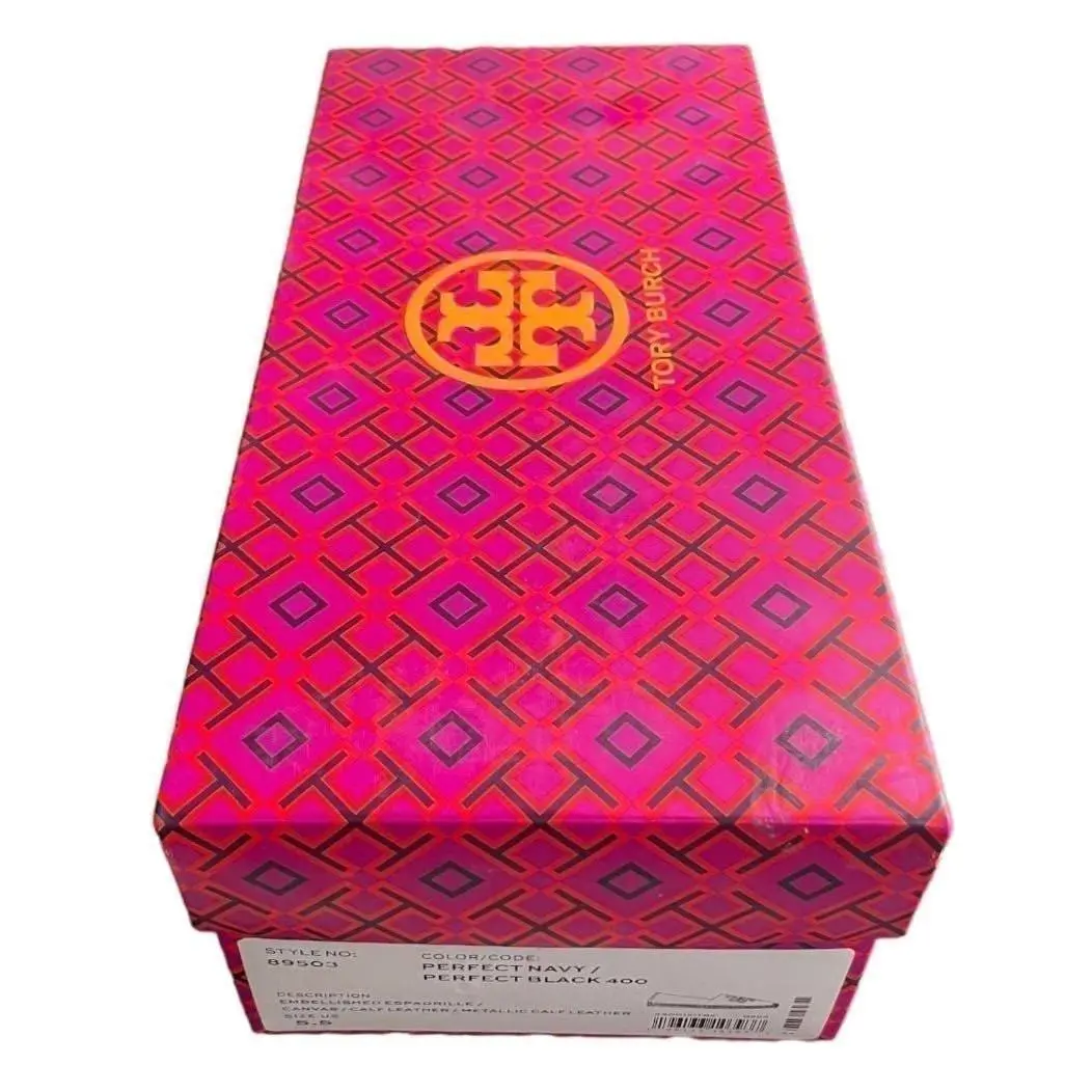 Tory Burch shoes - Tory Burch Logo - Logo - Blue 8