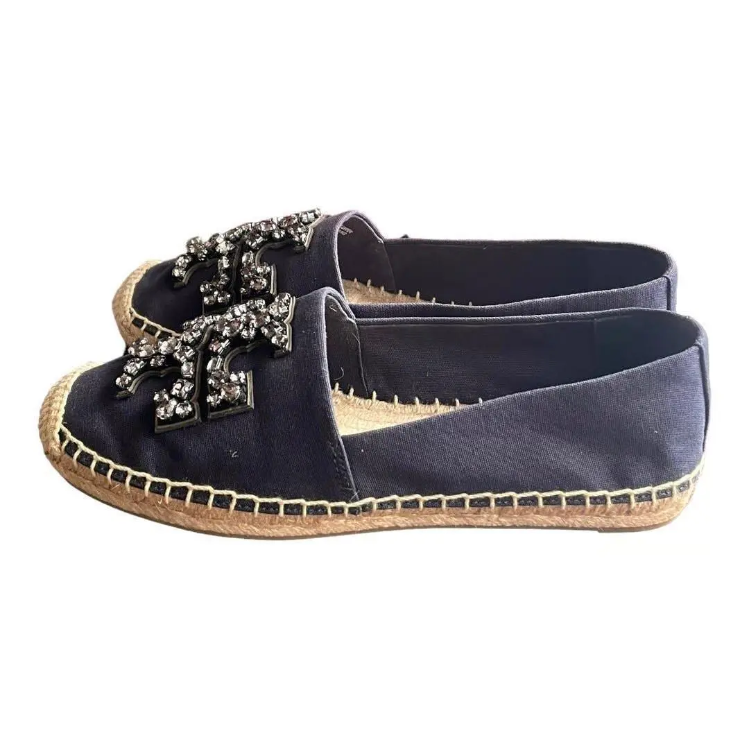 Tory Burch shoes - Tory Burch Logo - Logo - Blue 3