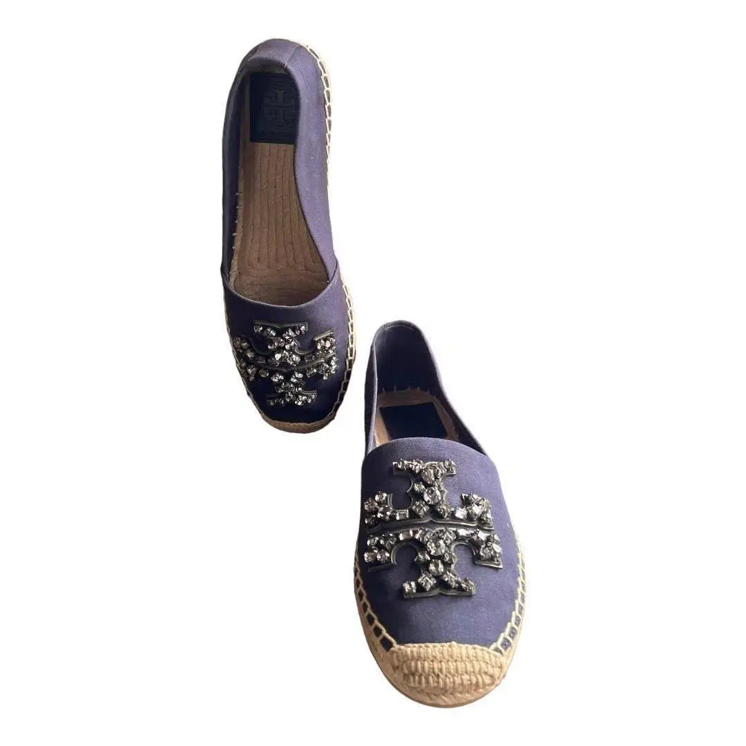 Tory Burch shoes - Tory Burch Logo - Logo - Blue 4