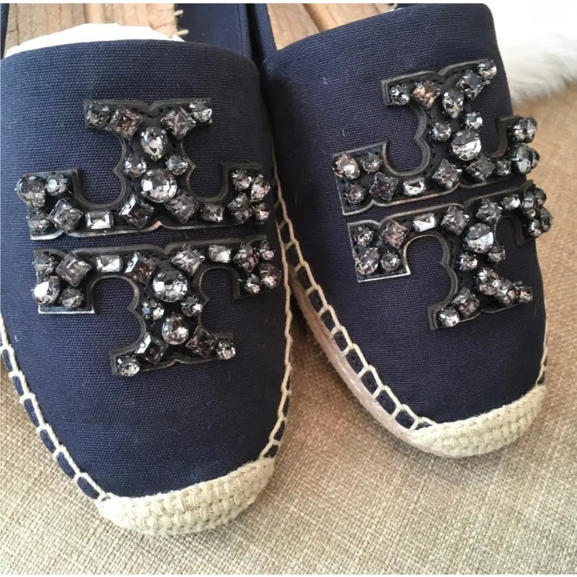 Tory Burch shoes - Tory Burch Logo - Logo - Blue 6