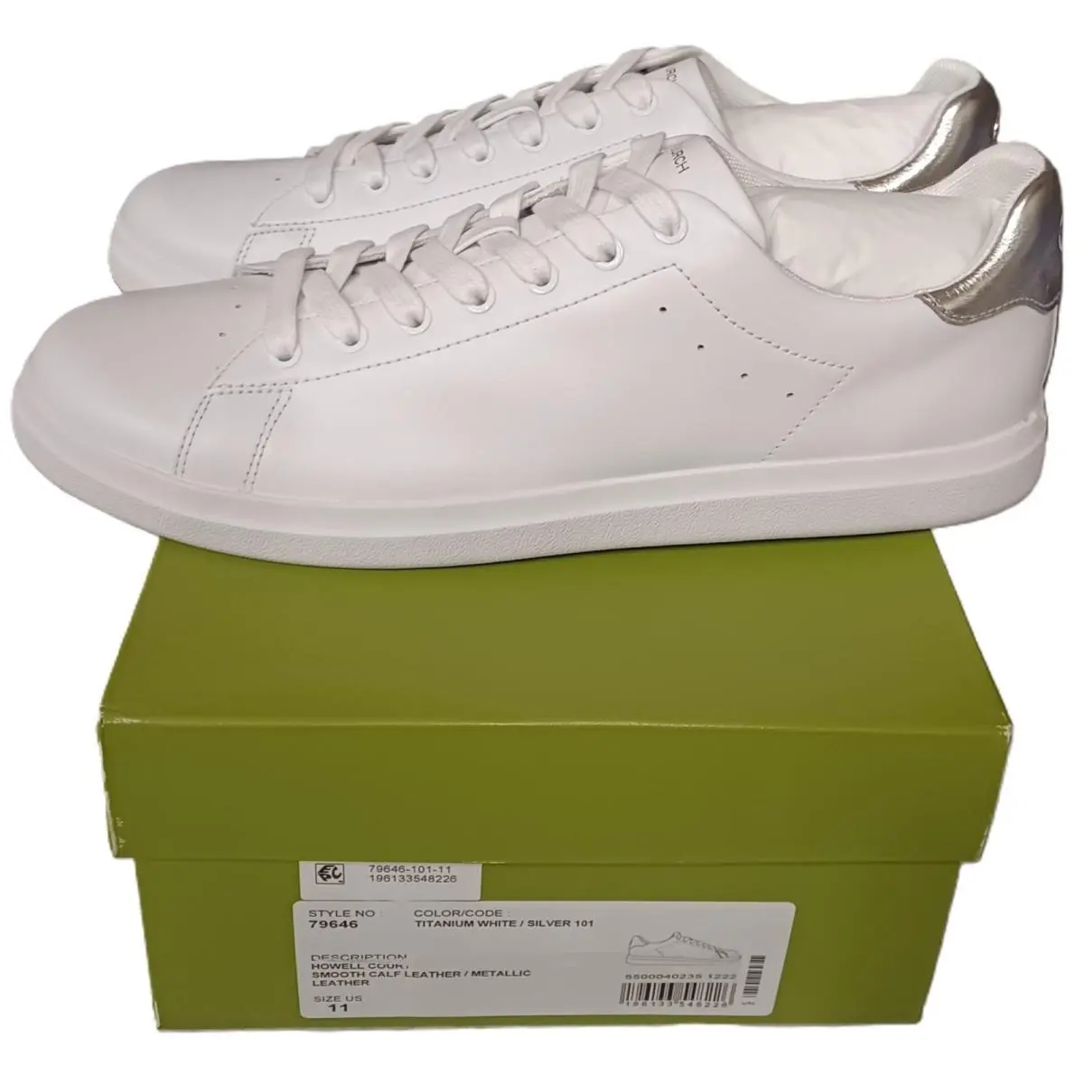 Tory Burch shoes - tory burch howell court - howell court - White (UPC: 192485451962) 2