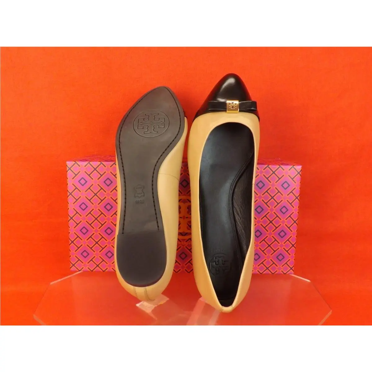 Tory Burch shoes - BEIGE AND BLACK (UPC: 887712501281) 3