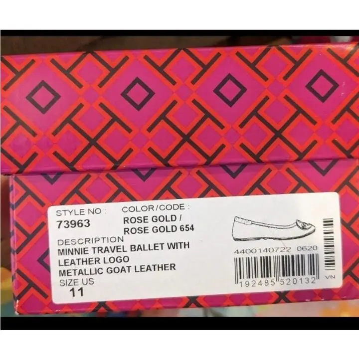 Tory Burch shoes - Tory Burch Minnie - Minnie - rose gold 9
