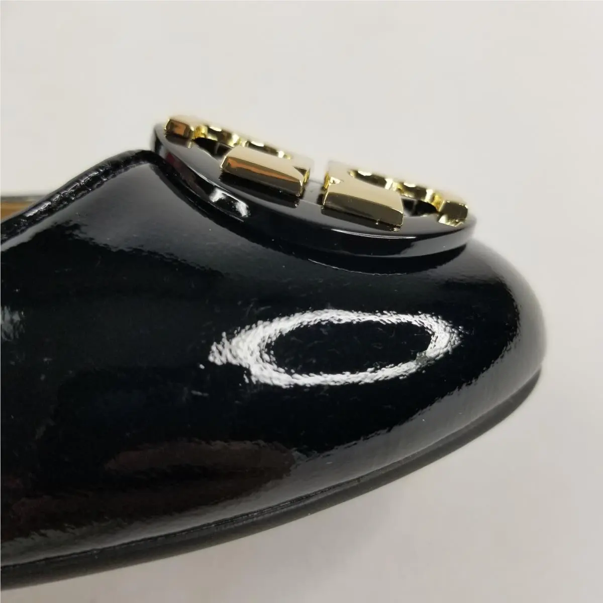 Tory Burch shoes - Tory Burch Claire Ballet Flat - Black/Gold (UPC: 192485090284) 13