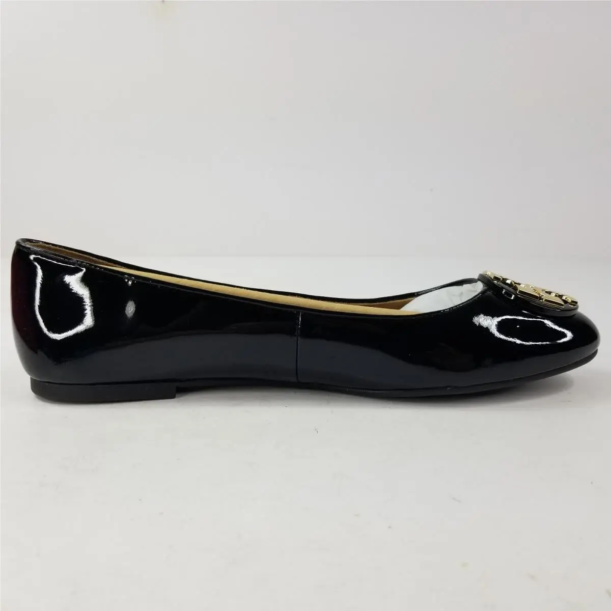 Tory Burch shoes - Tory Burch Claire Ballet Flat - Black/Gold (UPC: 192485090284) 4