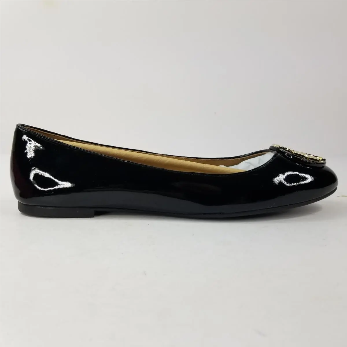 Tory Burch shoes - Tory Burch Claire Ballet Flat - Black/Gold (UPC: 192485090284) 5