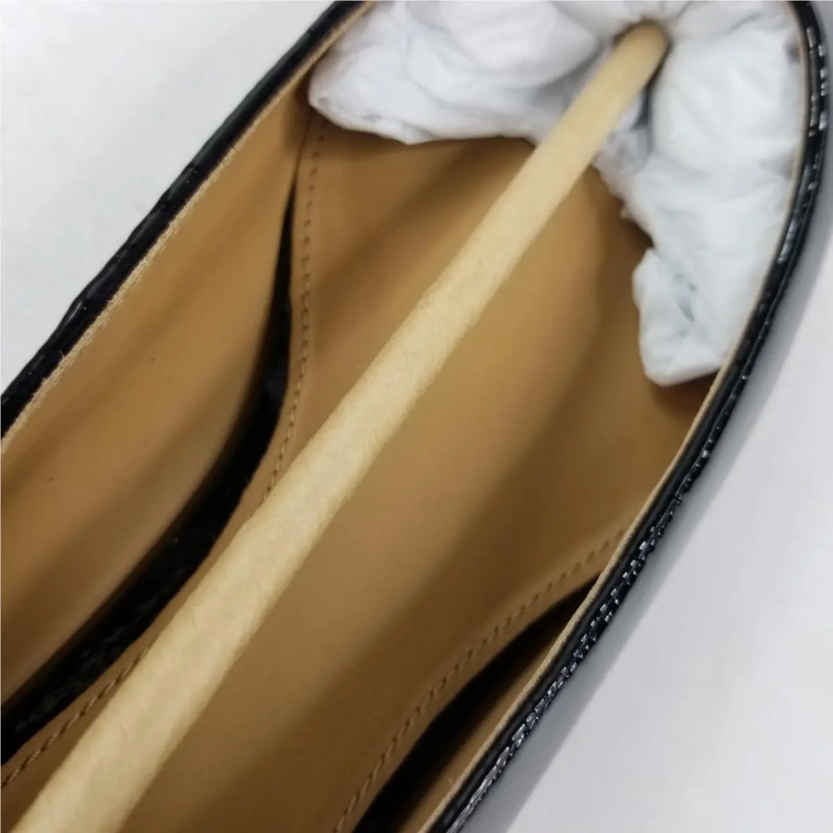 Tory Burch shoes - Tory Burch Claire Ballet Flat - Black/Gold (UPC: 192485090284) 15