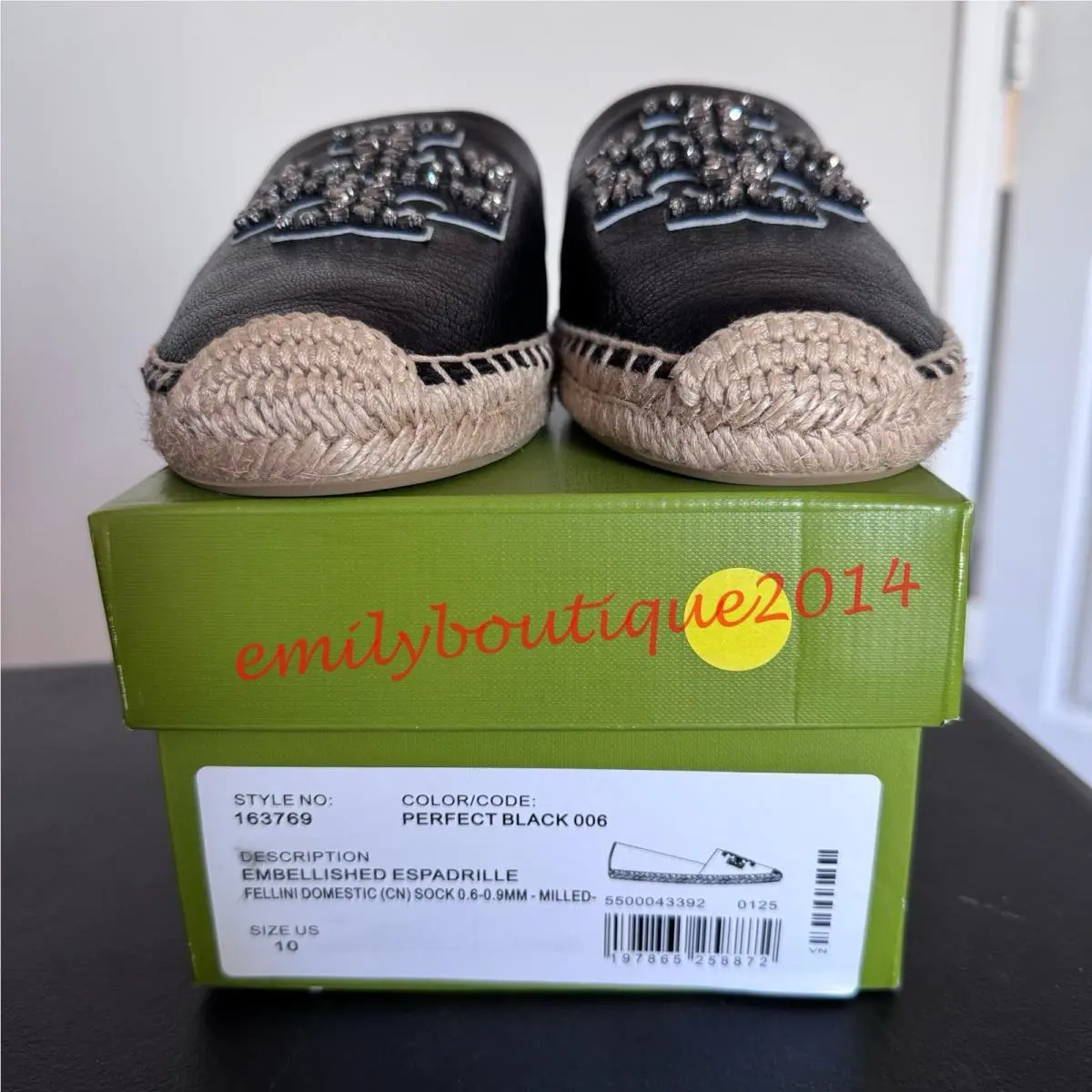 Tory Burch shoes - 143461 157582 76734 157535 90590 90582 167769 163769 - Perfect Black (UPC: 197865258872) 7