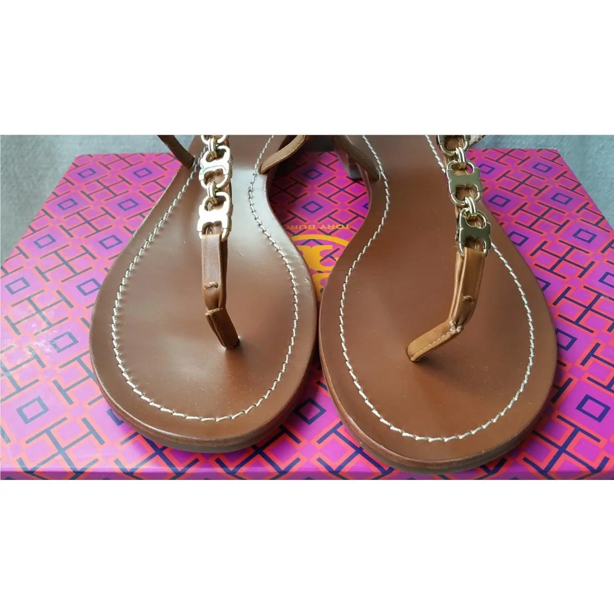 Tory Burch shoes - Tory Burch Gemini - Gemini - brown 8