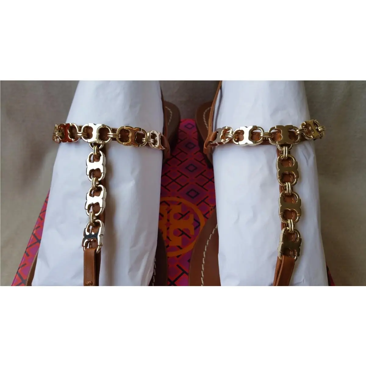 Tory Burch shoes - Tory Burch Gemini - Gemini - brown 3