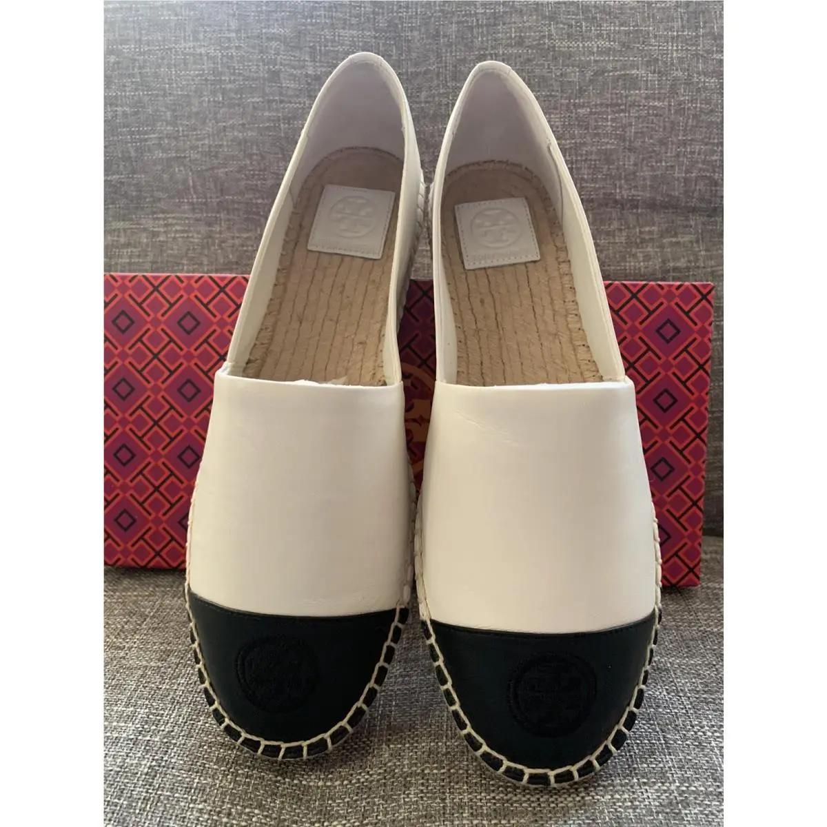 Tory Burch shoes - Tory Burch Color-Block - ivory/black 1