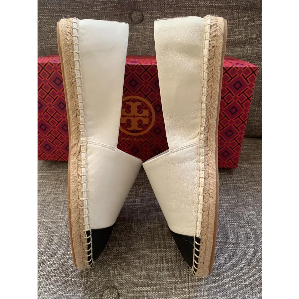 Tory Burch shoes - Tory Burch Color-Block - ivory/black 2