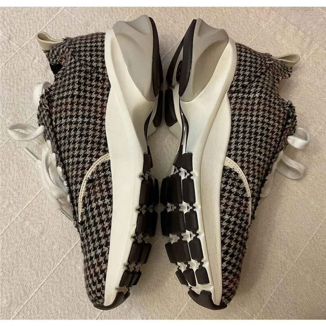 Tory Burch shoes - Tory Burch Good Luck Trainer Herringbone/New Ivory - Ivory/Brown Multi 9