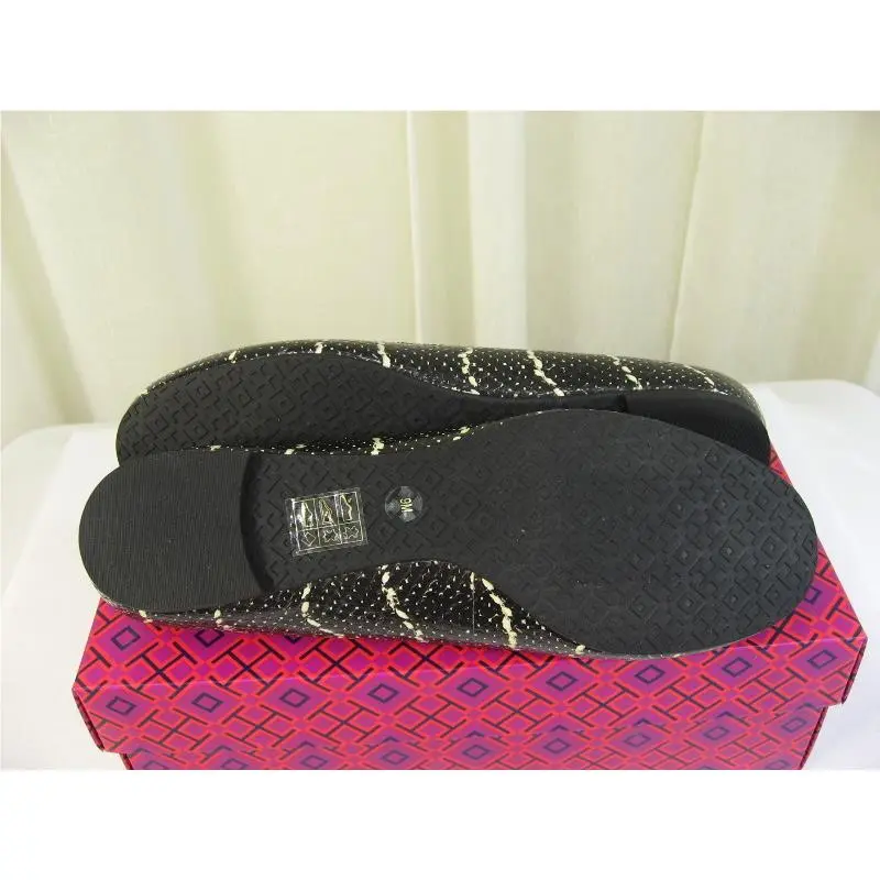 Tory Burch shoes - Tory Burch Reva - Reva - 11158610 - Black/Ivory/Black Logo, Manufacturer: Black/Ivory/Black Logo (UPC: 888736364524) 7
