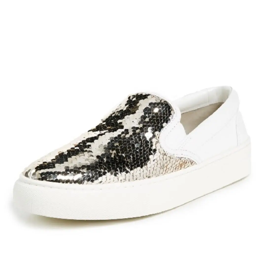 Tory Burch shoes - Tory Burch Carter Slip-On Sneaker - 46929 - Silver 9