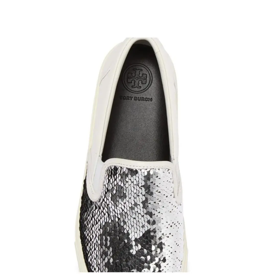 Tory Burch shoes - Tory Burch Carter Slip-On Sneaker - 46929 - Silver 6