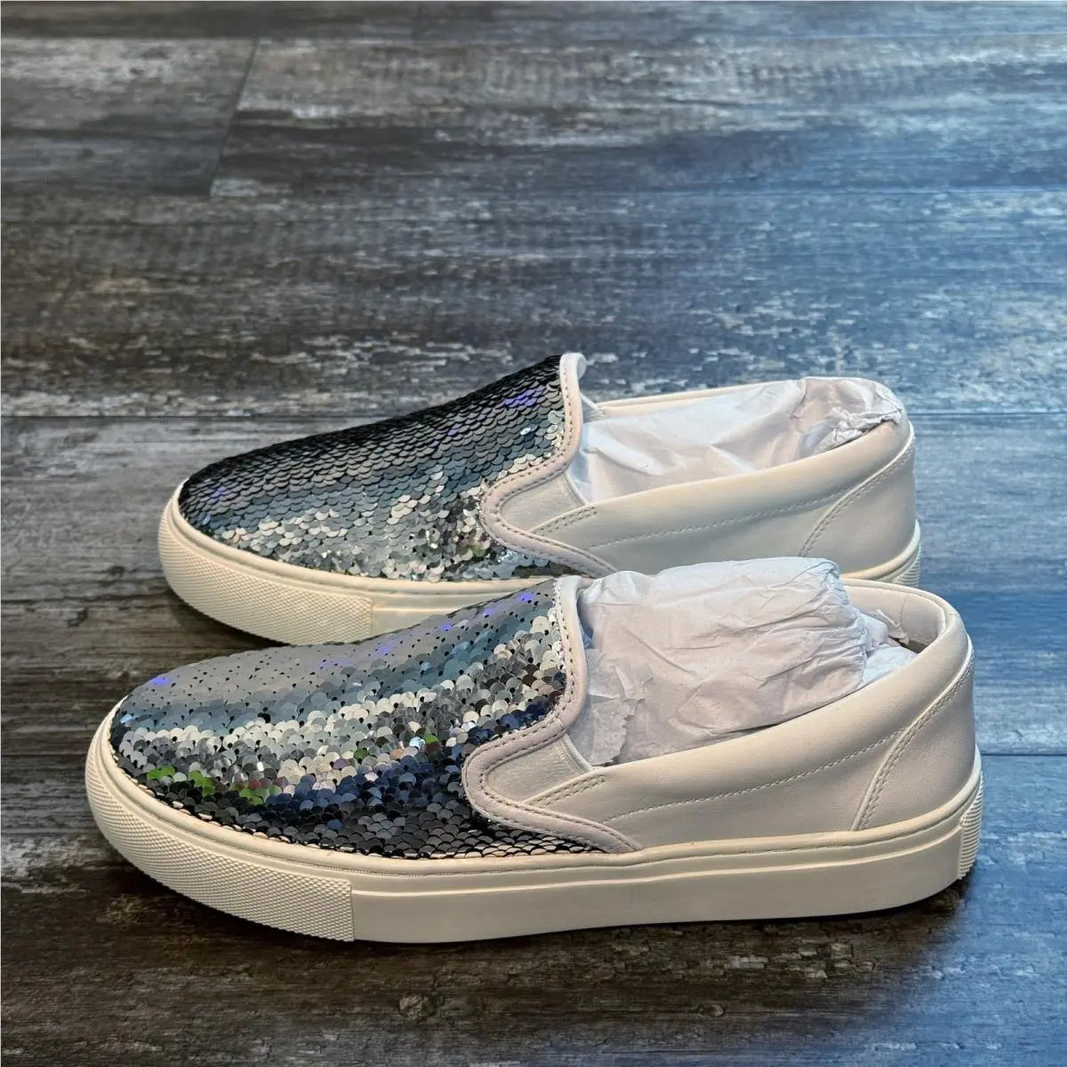 Tory Burch shoes - Tory Burch Carter Slip-On Sneaker - 46929 - Silver 8