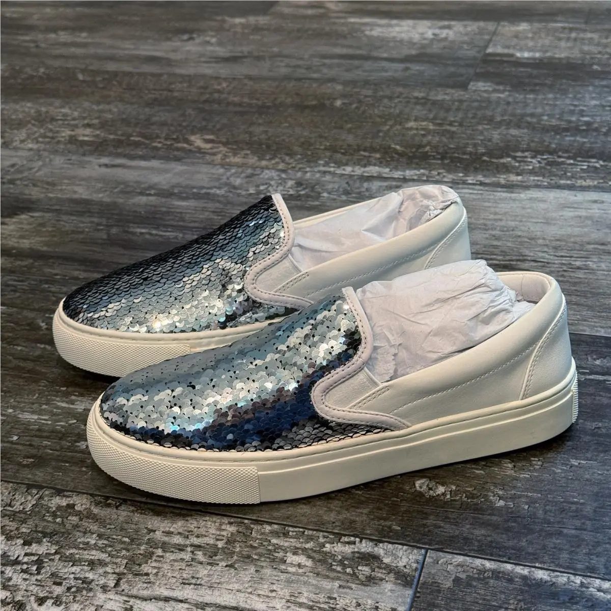 Tory Burch shoes - Tory Burch Carter Slip-On Sneaker - 46929 - Silver 4