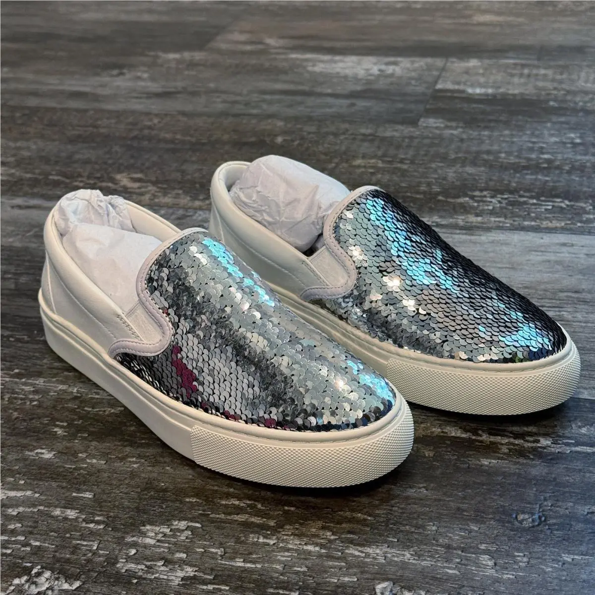 Tory Burch shoes - Tory Burch Carter Slip-On Sneaker - 46929 - Silver 5