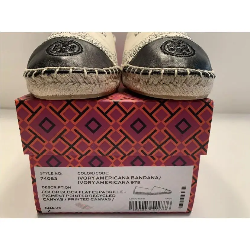 Tory Burch shoes - Tory Burch Espadrille - Espadrille - Ivory (UPC: 192485542776) 4
