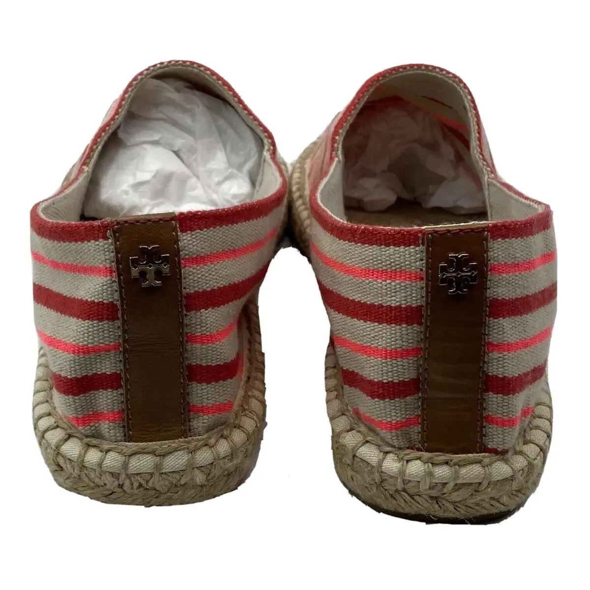 Tory Burch shoes - Espadrille - Espadrille - Multicolor, Manufacturer: Linen-Fluo Pink-Masai/Red/Natural/Royal 968 (UPC: 888736442208) 2