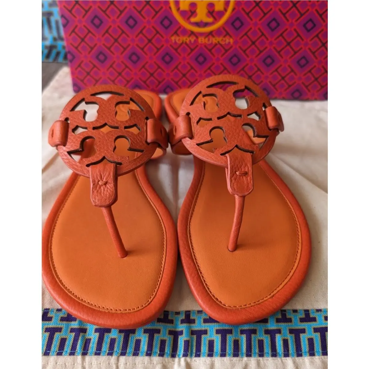 Tory Burch shoes - Tory Burch Logo - Logo - aragosta/ poppy red 8