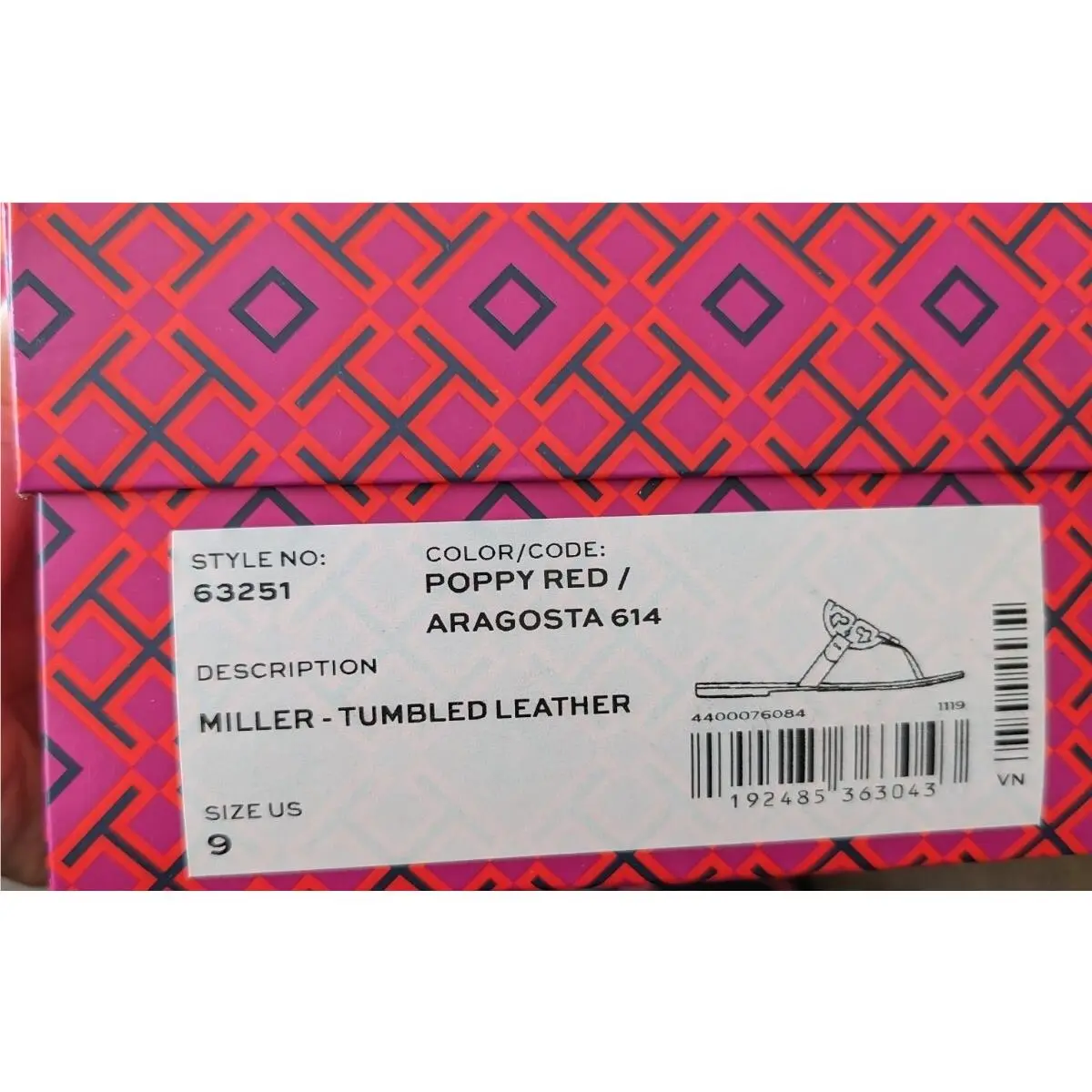 Tory Burch shoes - Tory Burch Logo - Logo - aragosta/ poppy red 9