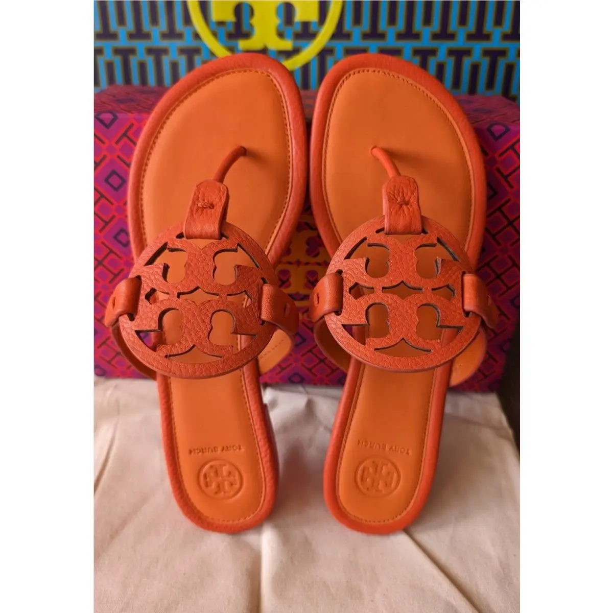 Tory Burch shoes - Tory Burch Logo - Logo - aragosta/ poppy red 1