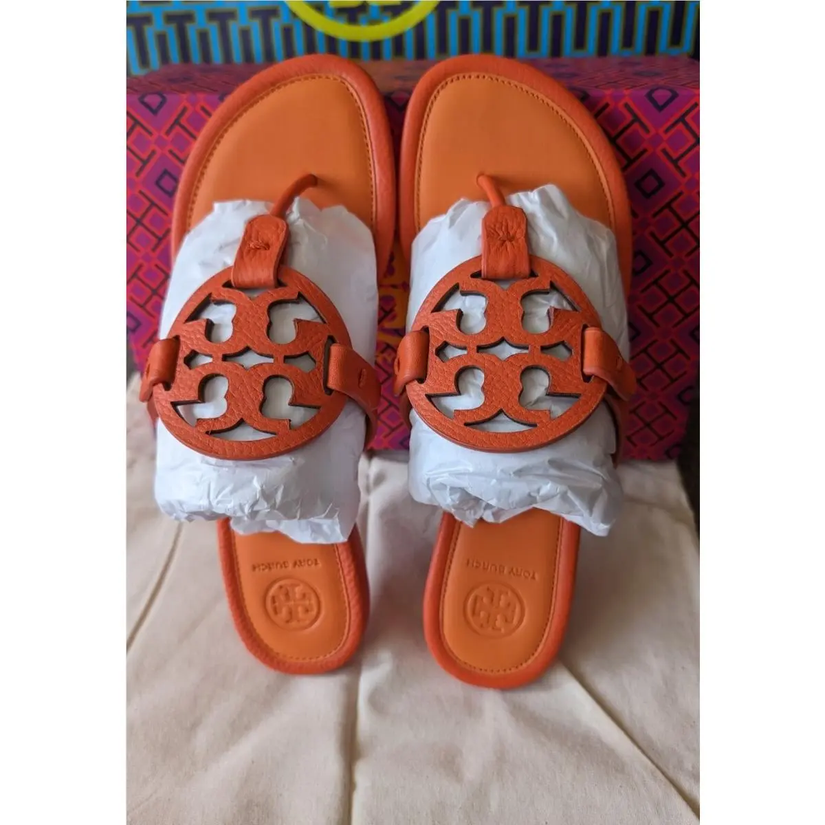 Tory Burch shoes - Tory Burch Logo - Logo - aragosta/ poppy red 3