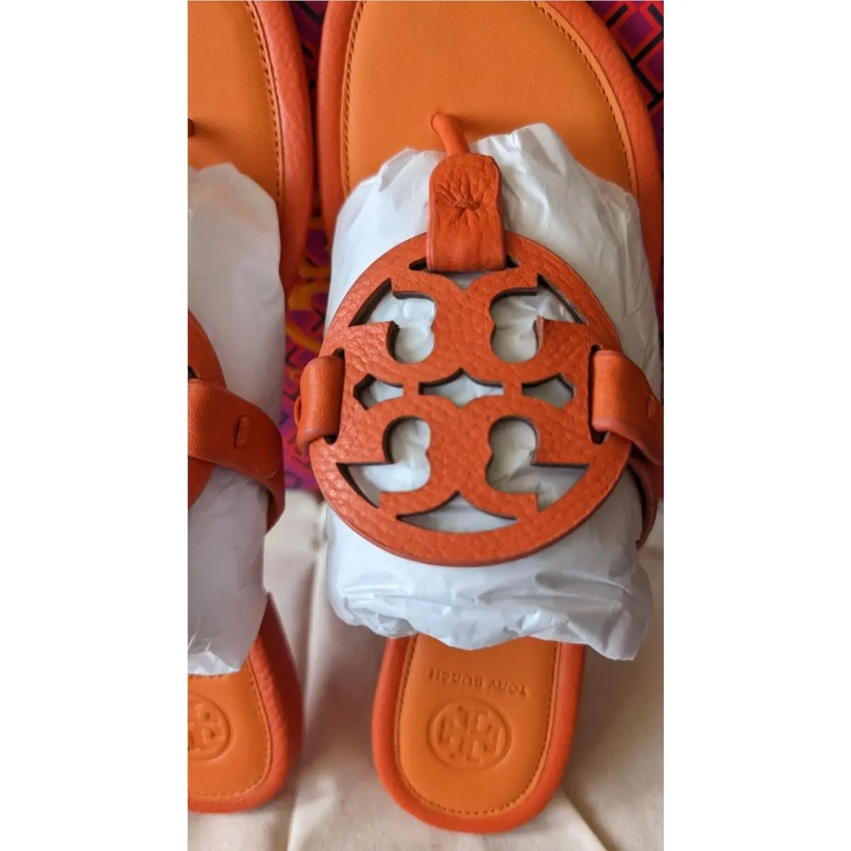 Tory Burch shoes - Tory Burch Logo - Logo - aragosta/ poppy red 4