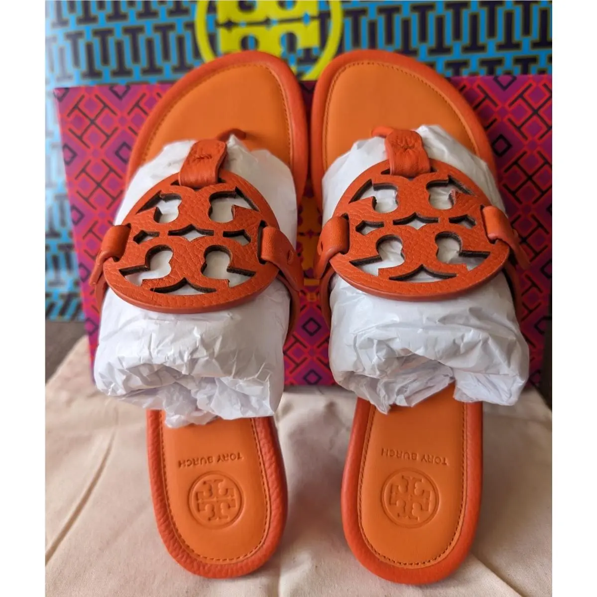 Tory Burch shoes - Tory Burch Logo - Logo - aragosta/ poppy red 5